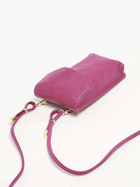 Etui Téléphone Eva Art Déco Cuir Paul marius Violet la suite art deco EVAART vue secondaire 2