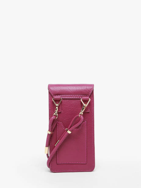 Etui Téléphone Eva Art Déco Cuir Paul marius Violet la suite art deco EVAART vue secondaire 4
