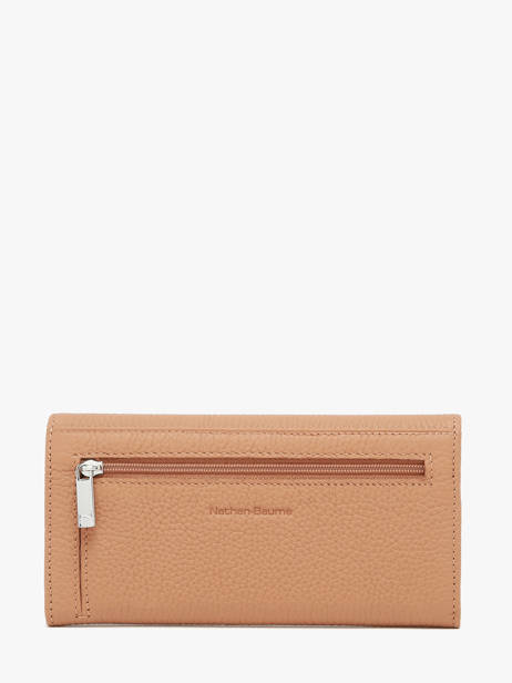 Portefeuille N City Continental Cuir Nathan baume Marron original n 185N vue secondaire 2