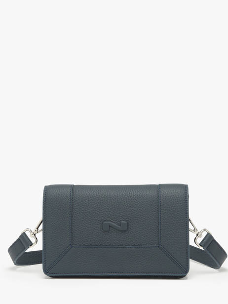 Sac Bandoulière Maastricht Cuir Nathan baume Bleu mondrian 4