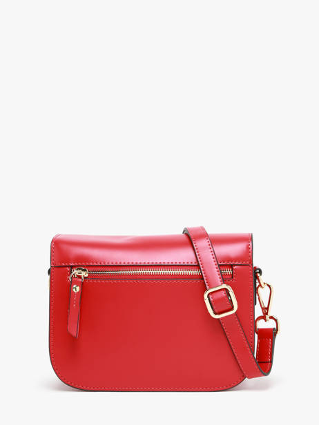 Sac Bandoulière M Altair Cuir Etrier Rouge altair EALA081M vue secondaire 4