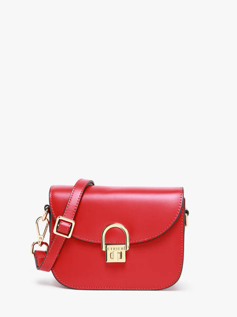 Sac Bandoulière S Altair Cuir Etrier Rouge altair EALA081S
