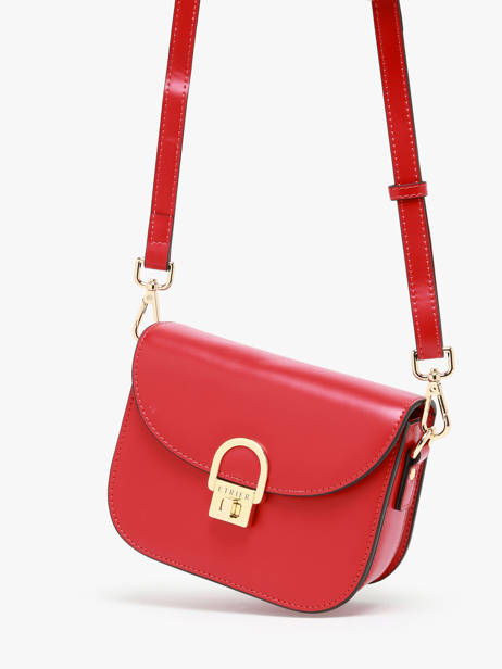 Sac Bandoulière S Altair Cuir Etrier Rouge altair EALA081S vue secondaire 2