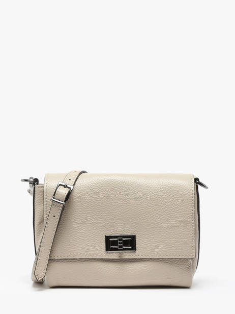 Sac Bandoulière Caviar Cuir Milano Beige caviar CA24061