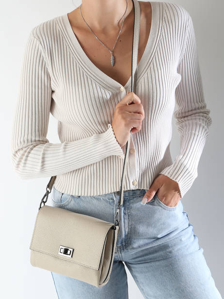 Sac Bandoulière Caviar Cuir Milano Beige caviar CA24061 vue secondaire 1