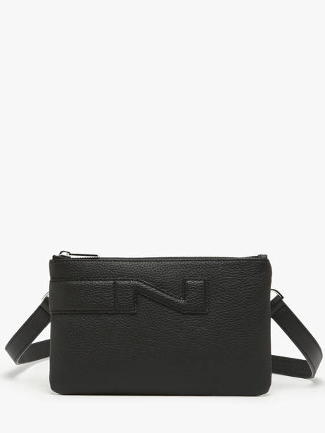 Sac Bandoulière Florence Cuir Nathan baume Noir n city 4