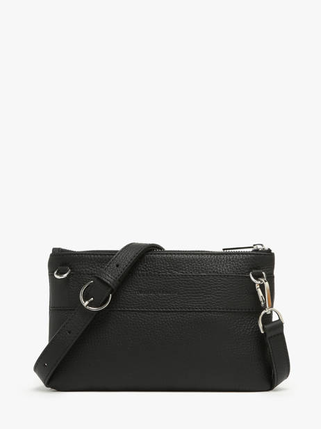 Sac Bandoulière Florence Cuir Nathan baume Noir n city 4 vue secondaire 4
