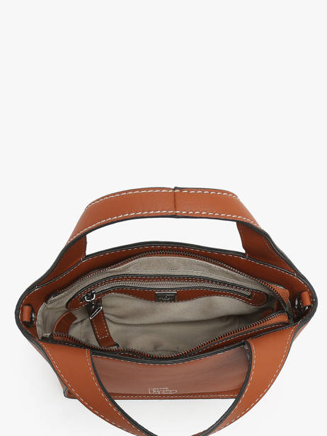 Sac Bandoulière S Foudre Cuir Etrier Marron foudre EFOD107S vue secondaire 3