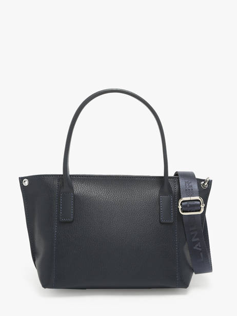 Sac Bandoulière Maya Cuir Lancaster Bleu maya 88 vue secondaire 4