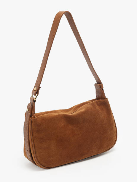 Sac Porté épaule Et Bandoulière Velvet Caviar Cuir Milano Marron velvet caviar VC24113 vue secondaire 2