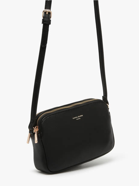 Sac Bandoulière Brugge David jones Noir brugge CM7335 vue secondaire 2