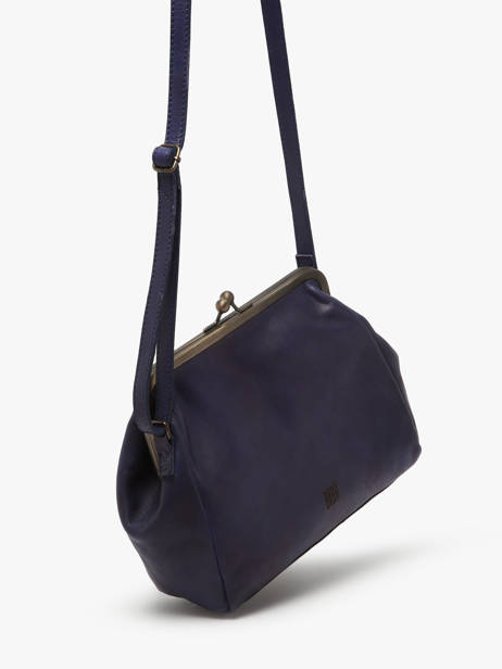 Sac Bandoulière Heritage Cuir Biba Rouge heritage BT22 vue secondaire 2