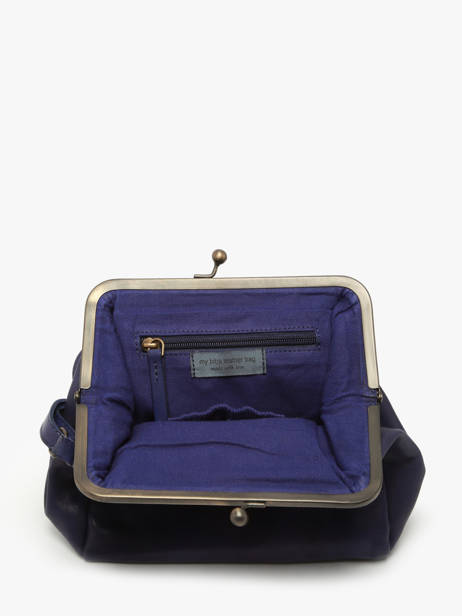 Sac Bandoulière Heritage Cuir Biba Rouge heritage BT22 vue secondaire 3