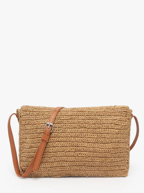 Sac Bandoulière L'atelier Du Crochet Raphia Le voyage en panier Beige l'atelier du crochet AM768 vue secondaire 4
