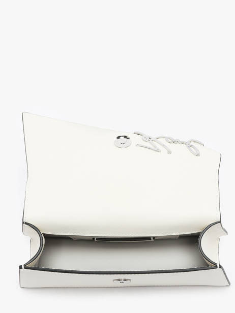 Sac Bandoulière Karl lagerfeld Blanc k signature A1W30458 vue secondaire 3