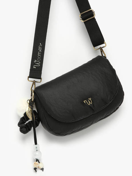Sac Bandoulière Alizier Woomen Noir alizier WALI04 vue secondaire 2