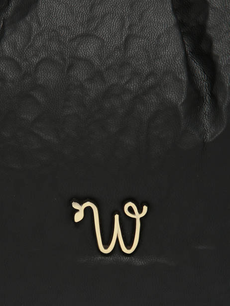 Sac Bandoulière Alizier Woomen Noir alizier WALI04 vue secondaire 5