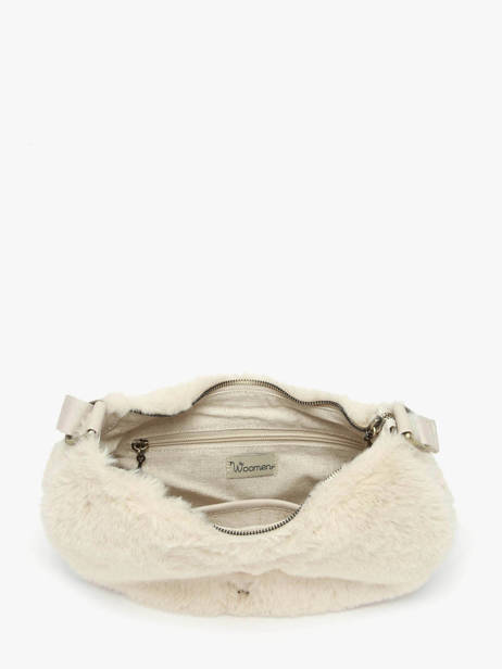 Sac Porté épaule Olivier Polyester Woomen Beige olivier WOLI29 vue secondaire 3