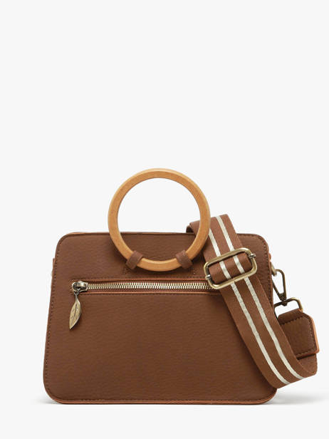 Sac Bandoulière S Camomille Woomen Marron camomille WCAO1S vue secondaire 4