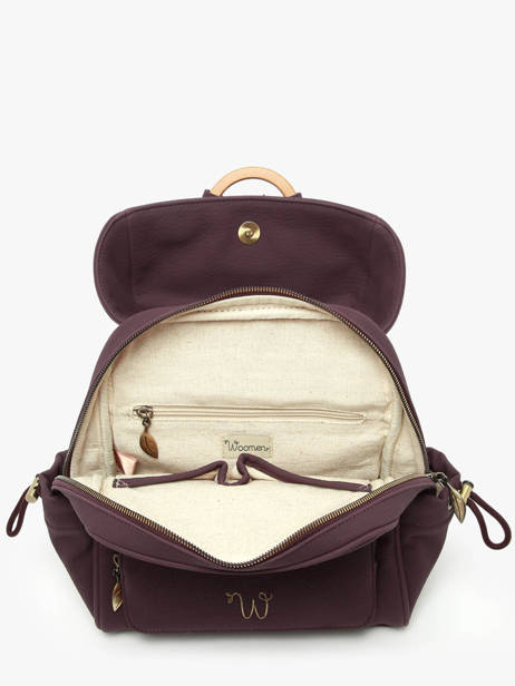 Sac à Dos Camomille Woomen Violet camomille WCAO02 vue secondaire 3