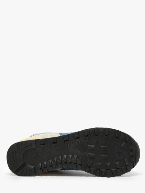 Sneakers En Cuir New balance Bleu boy U574SPR vue secondaire 5
