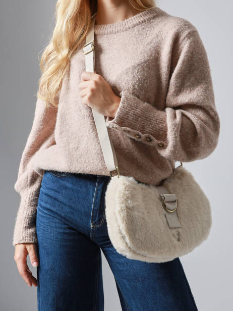 Sac Porté épaule Olivier Polyester Woomen Beige olivier WOLI29 vue secondaire 1