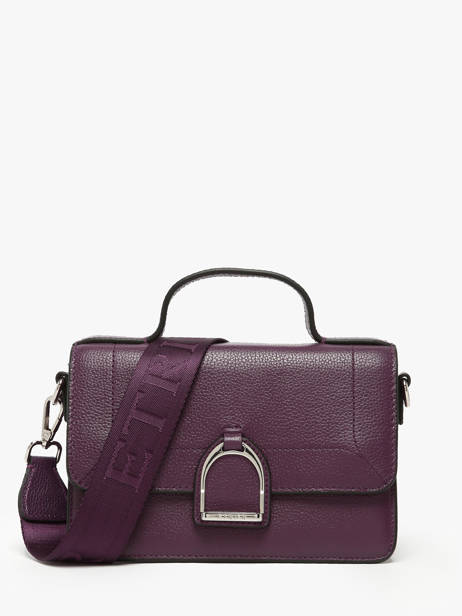 Sac Bandoulière S Altesse Cuir Etrier Violet altesse EALT048S