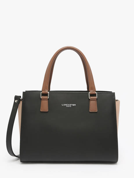 Sac Trapèze Smooth Cuir Lancaster Noir smooth 3