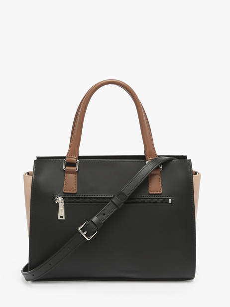 Sac Trapèze Smooth Cuir Lancaster Noir smooth 3 vue secondaire 3