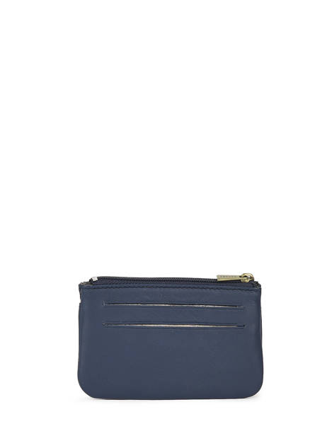 Porte-monnaie Marina Cuir Katana Bleu marina 753120 vue secondaire 3