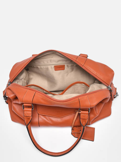 Sac De Voyage Cabine Flandres En Cuir Etrier Orange flandres EFLA991S vue secondaire 5