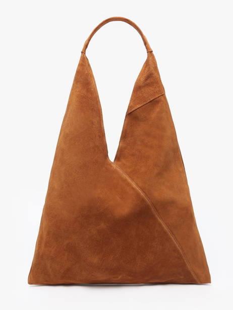 Sac Porté épaule A4 Velvet Cuir Milano velvet VE25069 vue secondaire 4