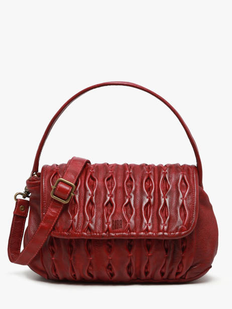 Sac Porté épaule Heritage Cuir Biba Violet heritage MEE1L