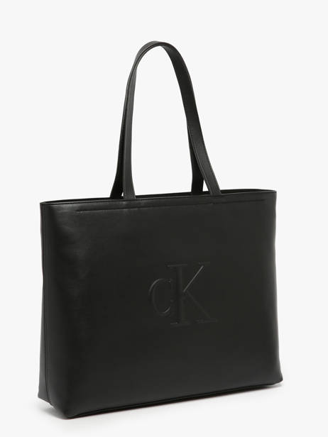 Sac Porté épaule Sculpted Calvin klein jeans Noir sculpted 4K3070G vue secondaire 1