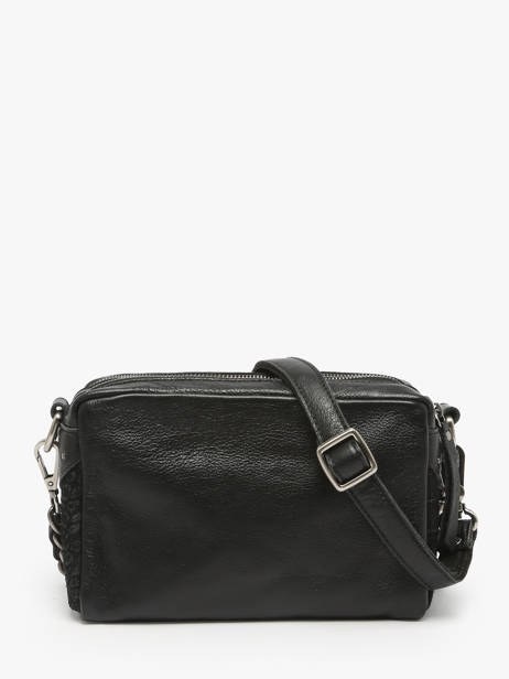Sac Bandoulière Vintage Cuir Mila louise Noir vintage 23673KRC vue secondaire 3