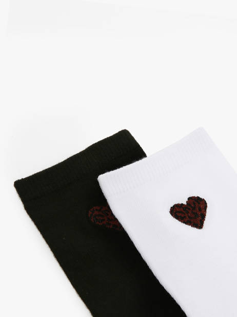 Chaussettes Pieces Noir socks women 17108765 vue secondaire 1