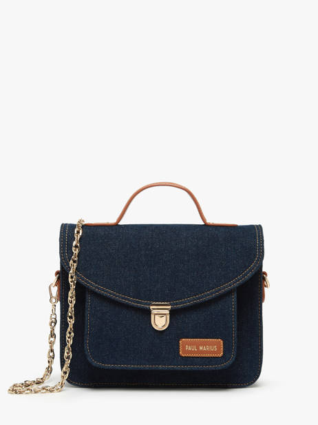 Sac Bandoulière Denim Brut Paul marius Bleu denim brut GEOR2DEB