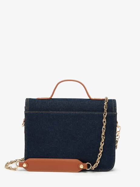 Sac Bandoulière Denim Brut Paul marius Bleu denim brut GEOR2DEB vue secondaire 3