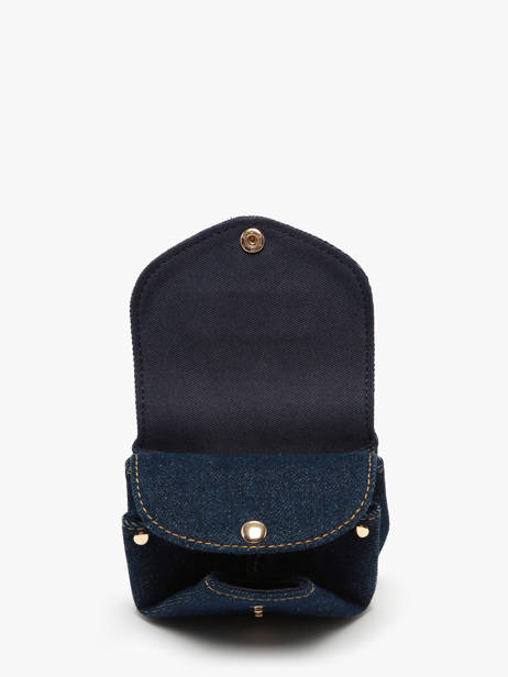 Porte-monnaie Paul marius Bleu denim brut GUSTADEB vue secondaire 1