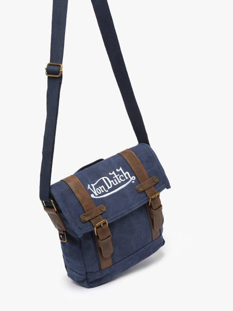Sac Porté épaule Von dutch Bleu bags NARK vue secondaire 1