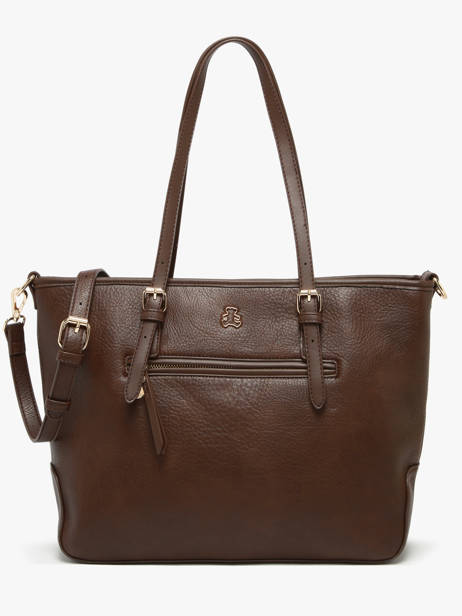 Sac Porté épaule Zip Lulu castagnette Marron zip ZAHERE