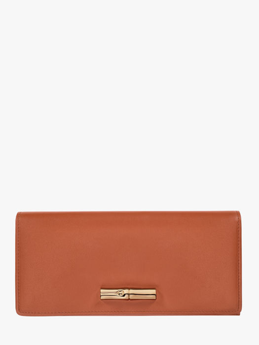Longchamp Le roseau sleek Portefeuilles Marron