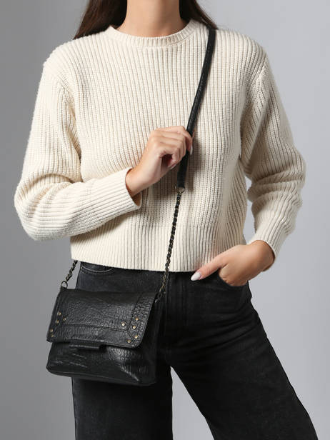 Sac Bandoulière Felizia Cuir Pieces Noir felizia 17116820 vue secondaire 1