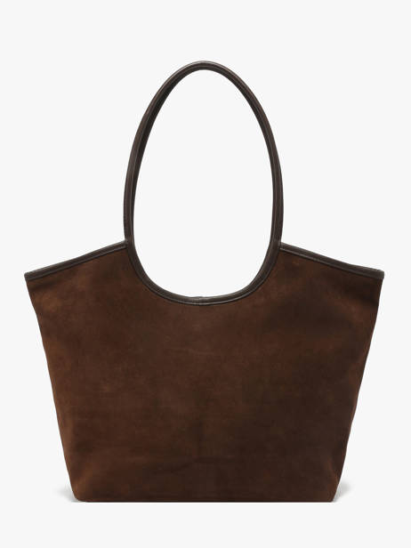 Sac Porté épaule Milan Cuir Daim Nat et nin Marron vintage MILAN vue secondaire 4