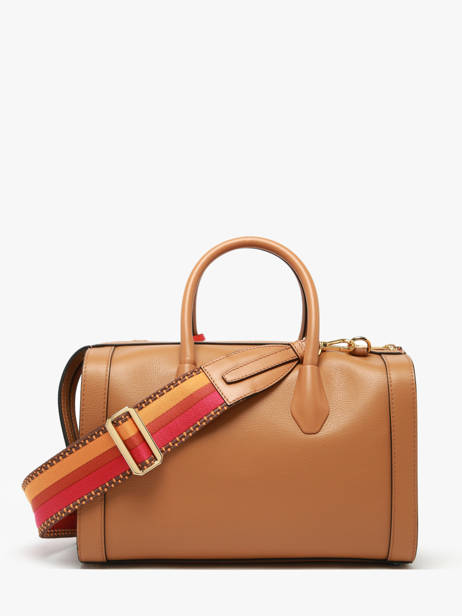 Sac Bowling M Bcbg Cuir Lancel Marron bcbg A13690 vue secondaire 3