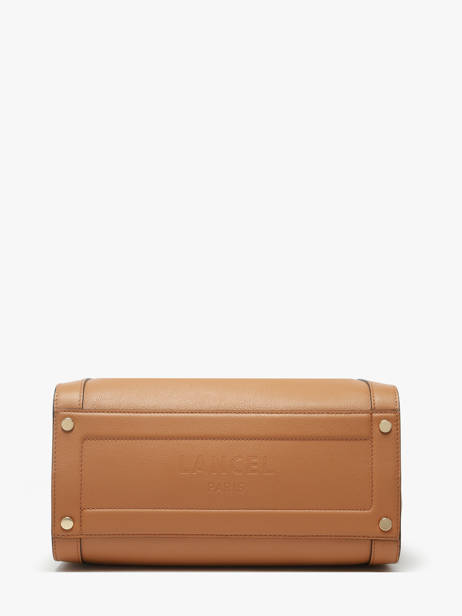 Sac Bowling M Bcbg Cuir Lancel Marron bcbg A13690 vue secondaire 4