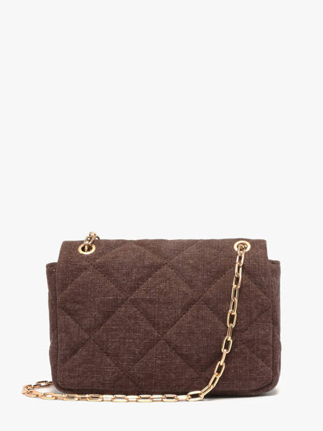 Sac Bandoulière Moon Lin Vanessa bruno Marron moon 70V40533 vue secondaire 3