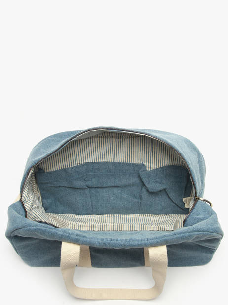 Sac Porté épaule Denim Coton Hindbag Bleu denim DE vue secondaire 2