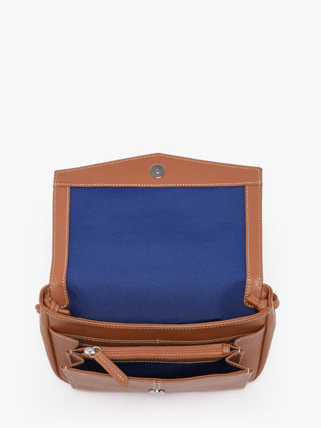 Sac Bandoulière Charlotte Cuir Le tanneur Marron charlotte TOTT3C01 vue secondaire 2