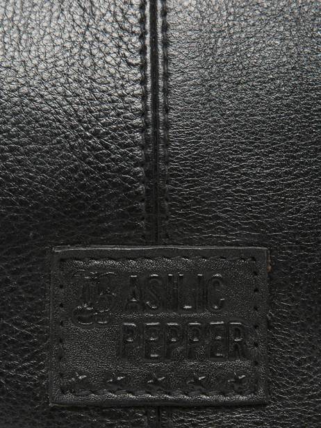 Sac à Main Dakota Eyelet Cuir Basilic pepper Noir dakota eyelet BDAE22 vue secondaire 4